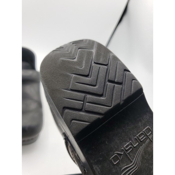 Dansko Professional Oiled Clog Size 39 / Women's US 8.5-9 Black - Picture 14 of 16